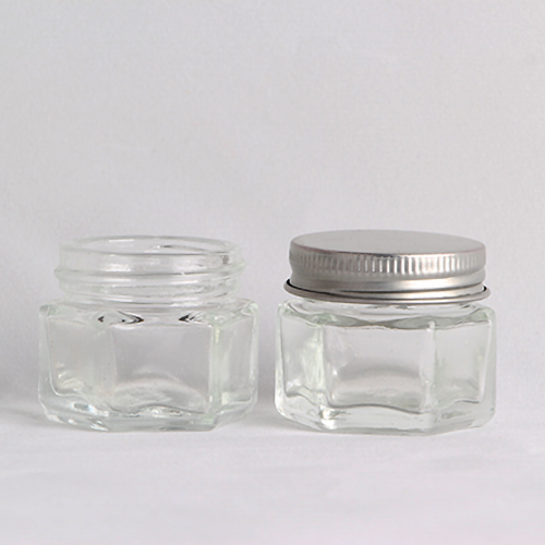 Tarro de almacenamiento de vidrio transparente reutilizable de 10 y 1000 ml con tapa